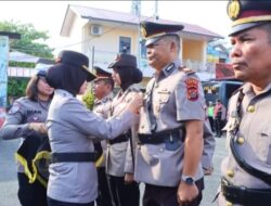 Kapolres Tebing Tinggi Pimpin Rotasi Jabatan, Tekankan Integritas dan Profesionalisme Personel