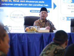 Kumpulkan Jajaran di Jatim, Menteri Nusron: Masuki Periode Transformasi Organisasi dan Layanan, Tempatkan Rakyat sebagai Raja yang Harus Dilayani.