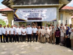 Menteri Nusron Tinjau Kantah Kabupaten Aceh Tamiang Pascabencana Hidrometeorologi Sumatera 2025