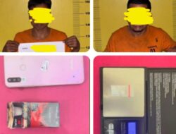 Dumas Presisi Berbuah Hasil, Satresnarkoba Polres Labusel Ringkus Dua Terduga Pengedar Sabu di Sei Kanan.