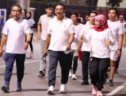 Rehat Sejenak dari Aktivitas Kantor, Kementerian ATR/BPN Adakan Slow Run Rutin Sepulang Kerja.