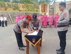 Estafet Kasat Narkoba Labusel Berganti, AKP Wilson Panjaitan Resmi Jabat Kasat Resnarkoba.