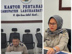 Ujikom Penata Pertanahan, Dua PNS Kantah Labusel Perkuat Kompetensi dan Profesionalisme.