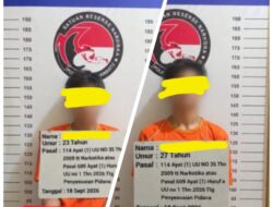 Dua Diduga Pengedar Sabu Diciduk di Kampung Tempel, Polisi Sita 3,63 Gram Barang Bukti.