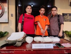 DARURAT NARKOBA! TNI-Polri Gagalkan Peredaran 4 Kg Sabu Jaringan Internasional di Labuhanbatu.