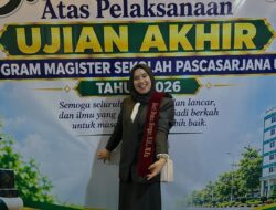 Gapai Impian Demi Masa Depan, Staf BPN Labusel Raih Gelar Magister Kenotariatan.